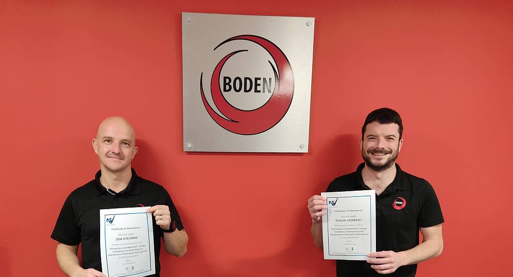 Boden Fire & Security become certified installers of Evacuation Alert Systems